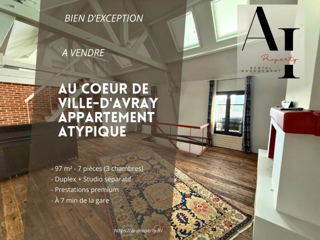 Vente Appartement de 96.19m²  à Ville-d&rsquo;Avray