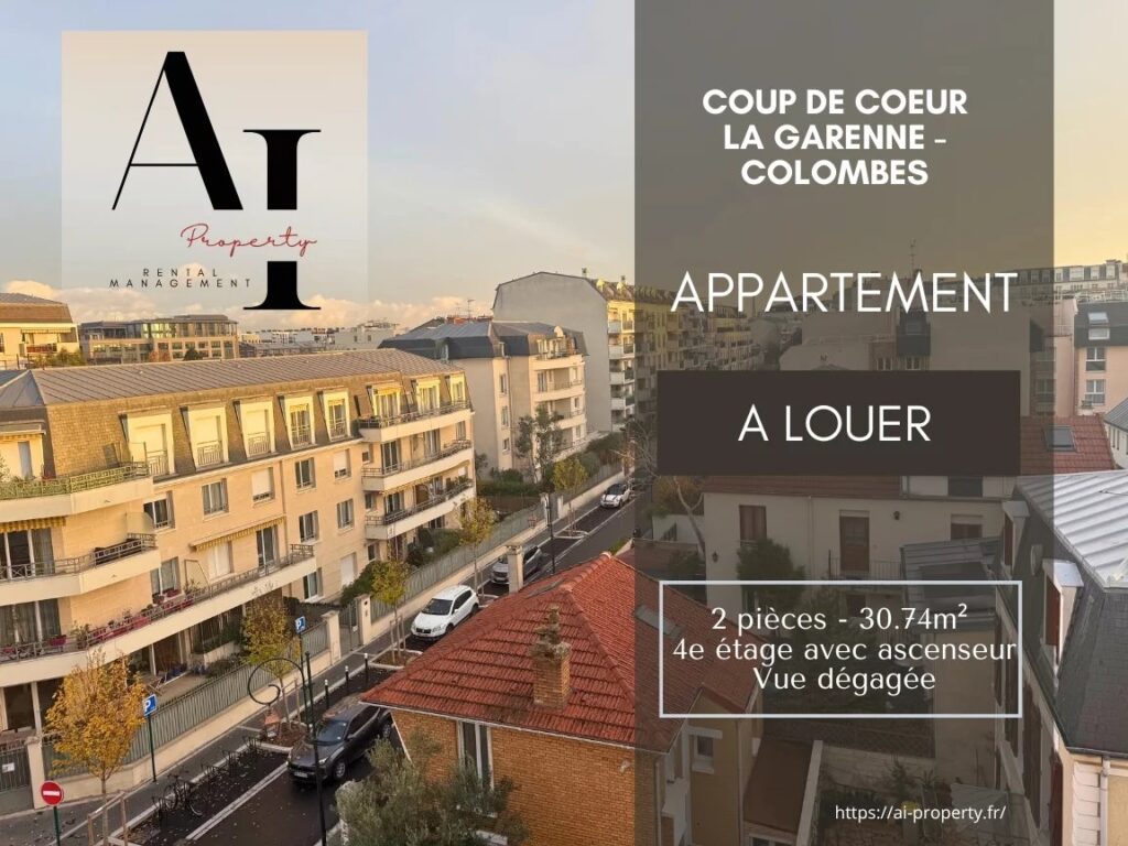 Location Appartement de 30.74m²  à La Garenne-Colombes