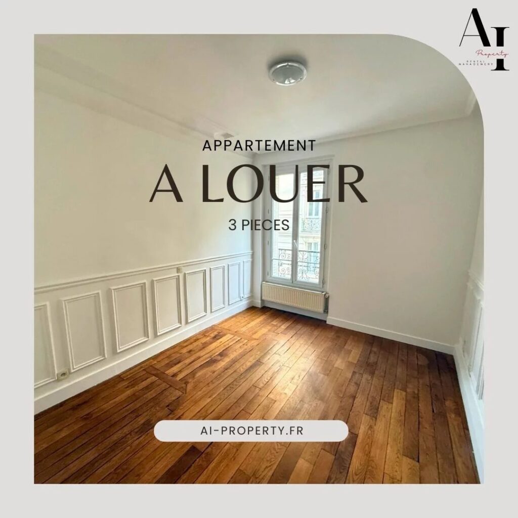 Location Appartement de 42.07m²  à Levallois-Perret