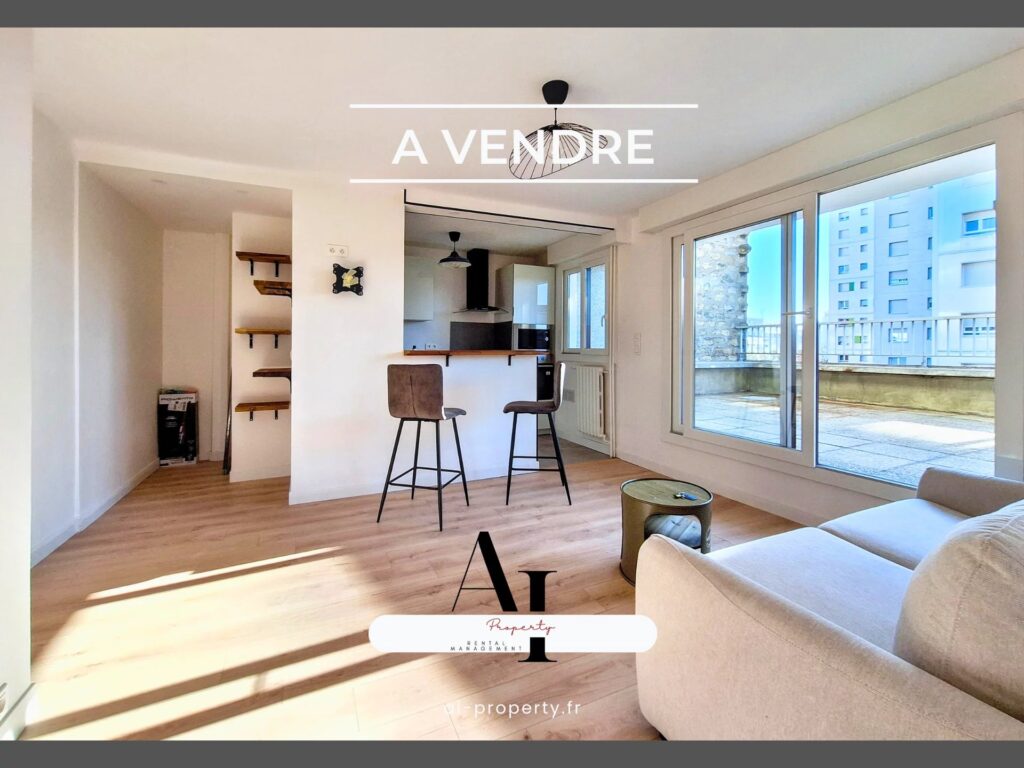 PÉPITE RARE À ARGENTEUIL – STUDIO RÉNOVÉ AVEC TERRASSE DE 40 m² PLEIN SUD