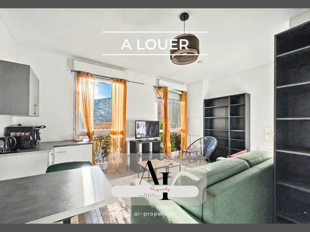 COLOMBES – ALLÉE DE L’ÎLE MARANTE – STUDIO MEUBLÉ AVEC BELLES PRESTATIONS