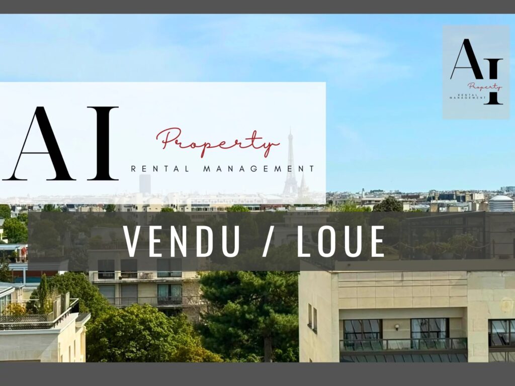 NEUILLY-SUR-SEINE – 3 PIÈCES MEUBLÉ – 8e ÉTAGE – BALCONS, PARKING & CAVE