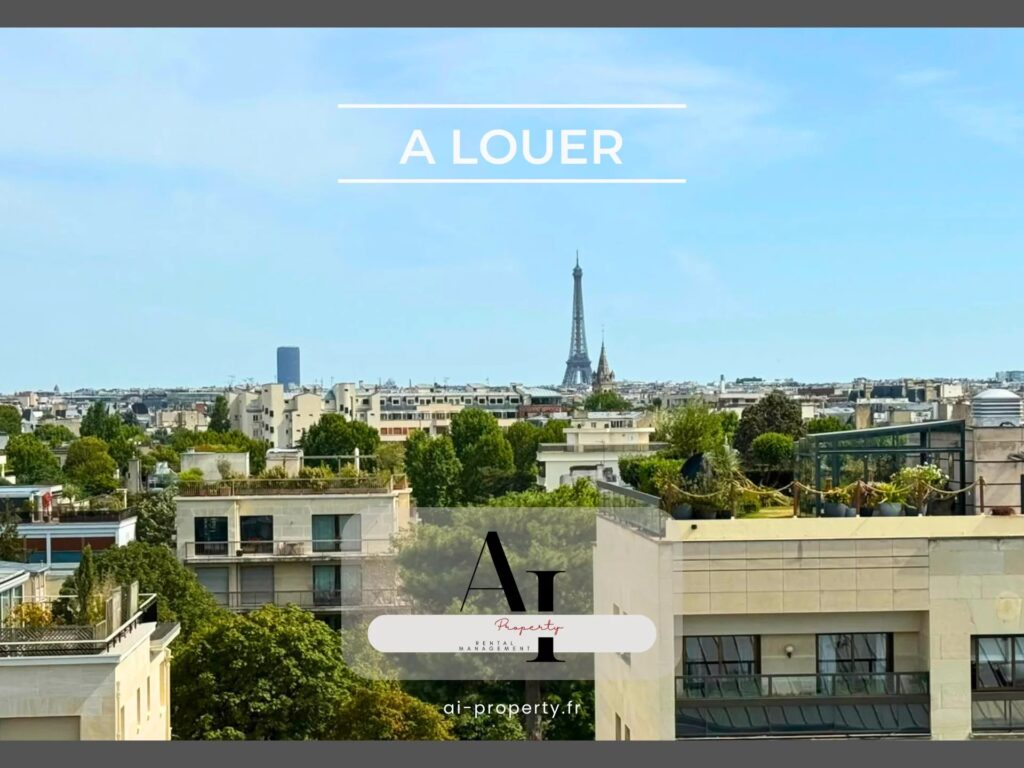 NEUILLY-SUR-SEINE – 3 PIÈCES MEUBLÉ – 8e ÉTAGE – BALCONS, PARKING & CAVE